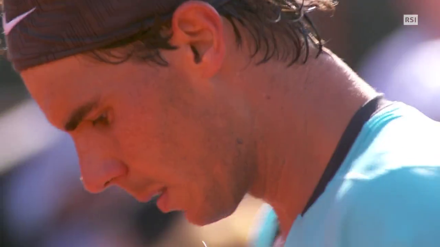 Nadal-Murray, ultimo game del match (06.06.2014)