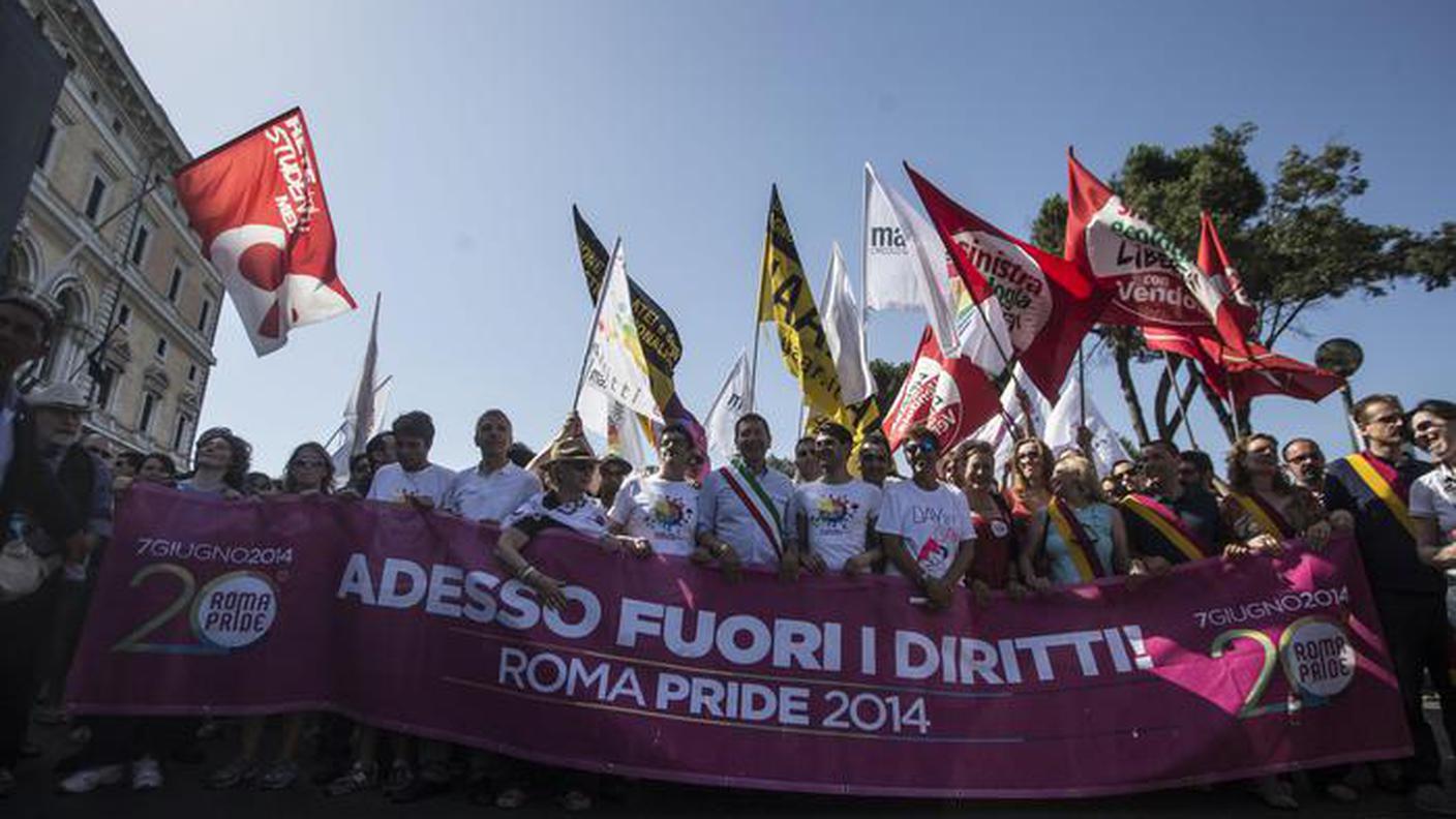 Il gay Pride di Roma