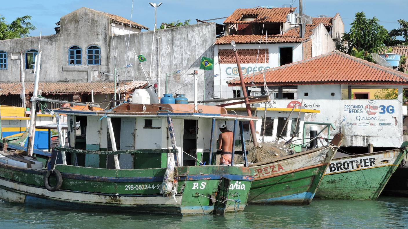 Al porto di Santa Cruz Cabràlia