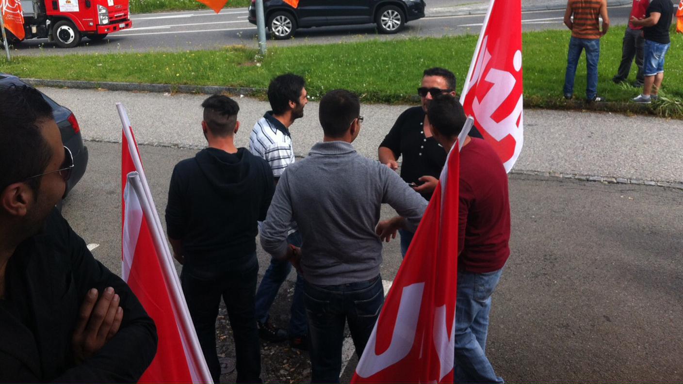 I partecipanti all'agitazione