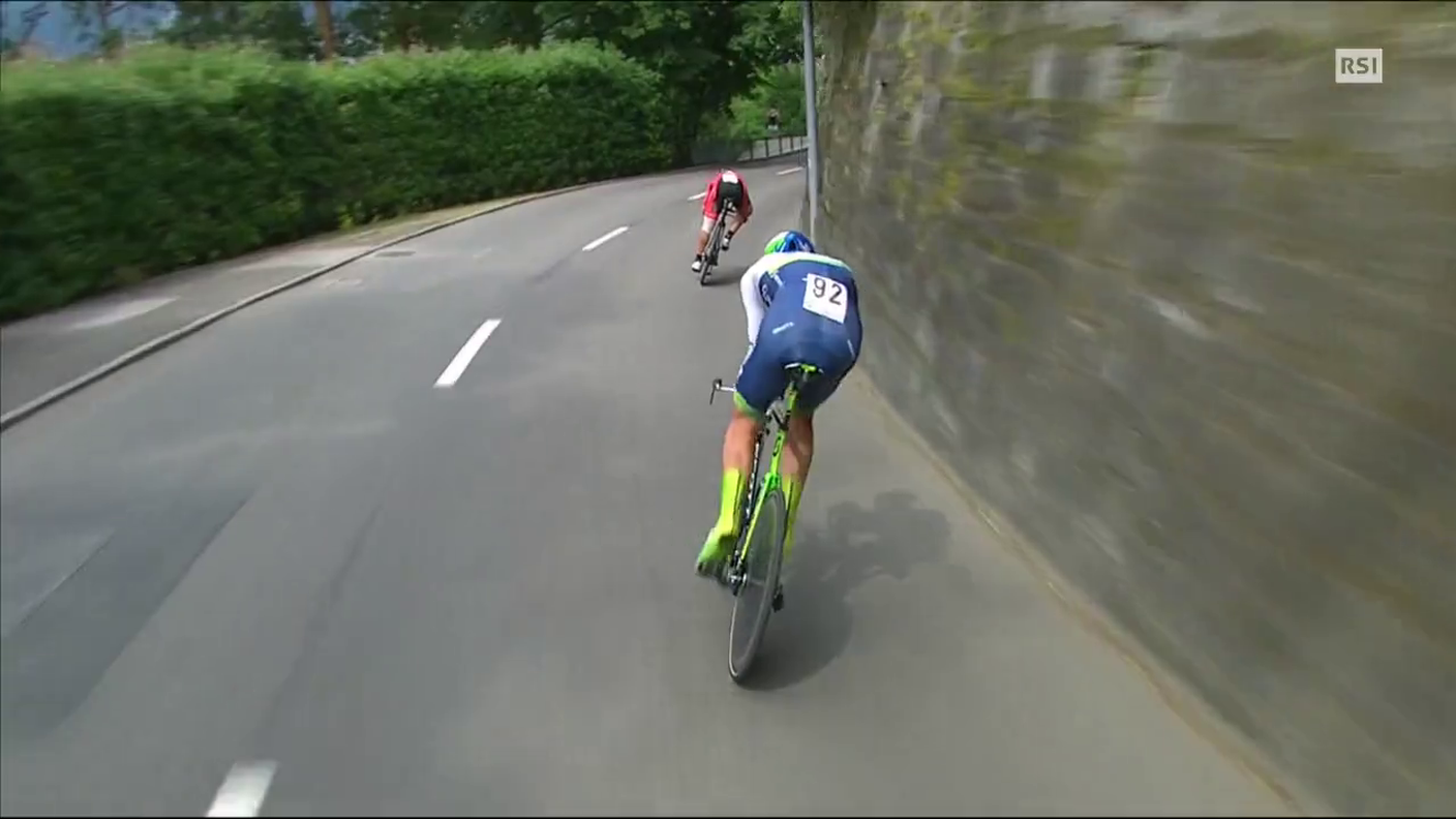 Tour de Suisse, 1a tappa, l'arrivo di Fabian Cancellara (14.06.2014)