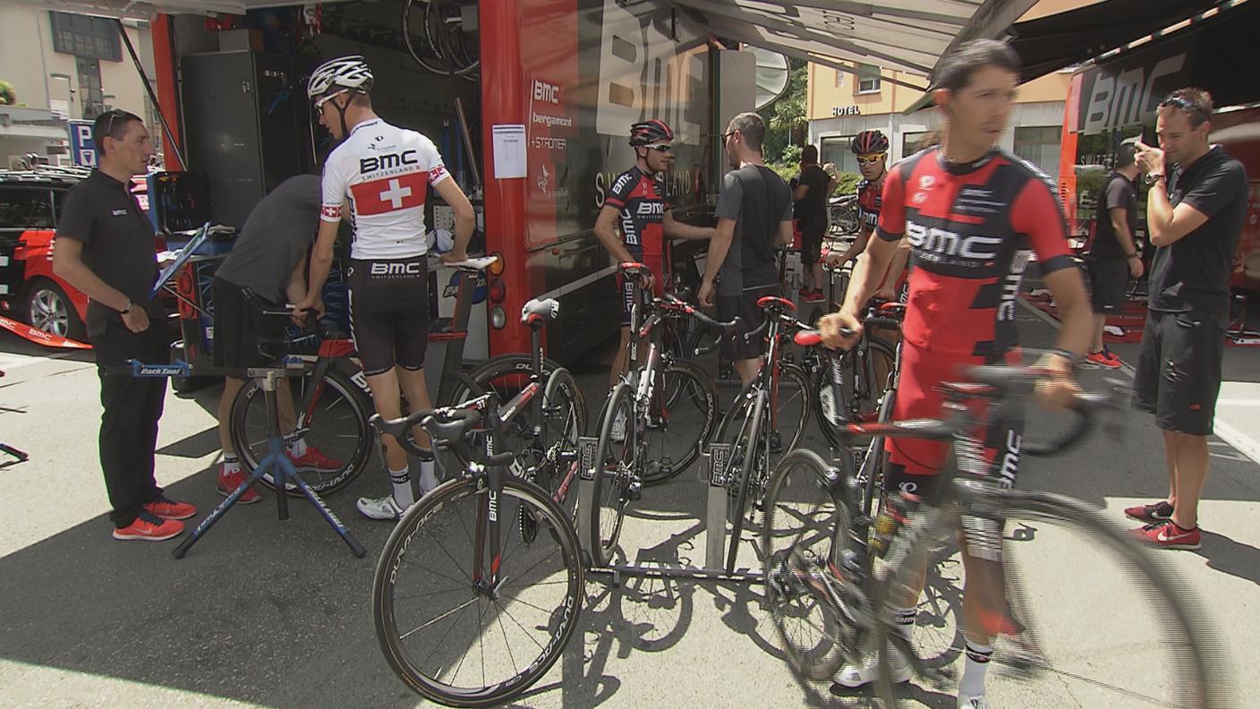Il Tour de Suisse a Bellinzona