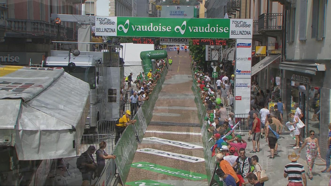 Il Tour de Suisse a Bellinzona