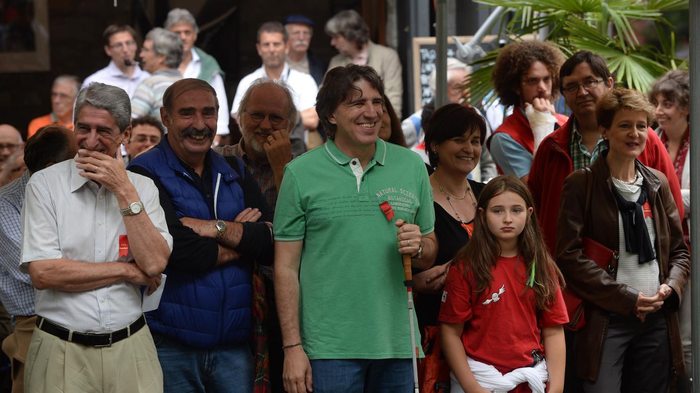 Corti, Bertoli, Carobbio e Simonetta Sommaruga