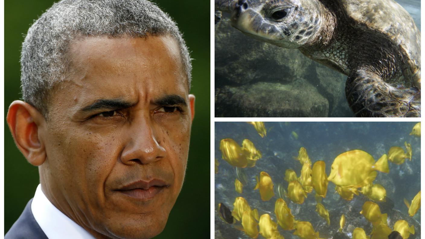Obama vuole essere il paladino degli oceani