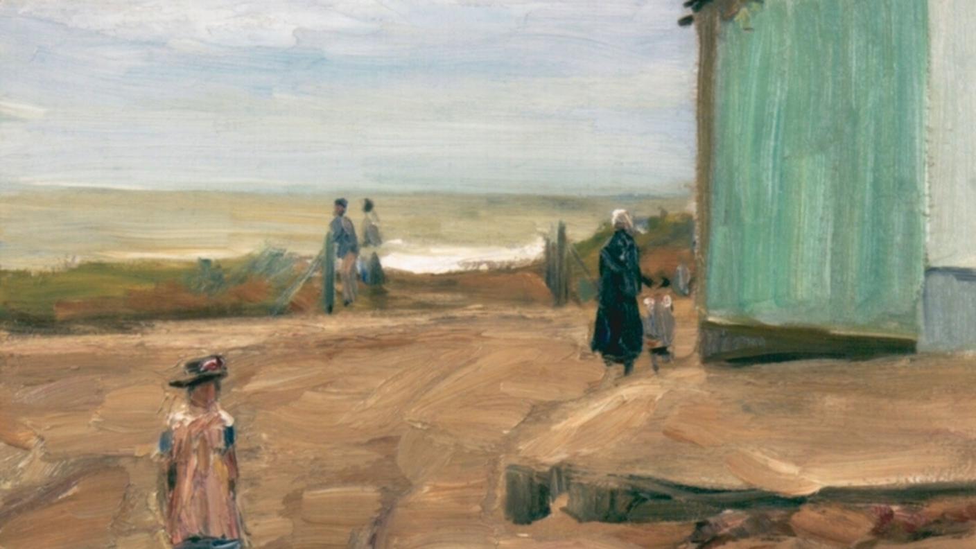 ''Sulla spiaggia di Noordwijk'', Max Liebermann