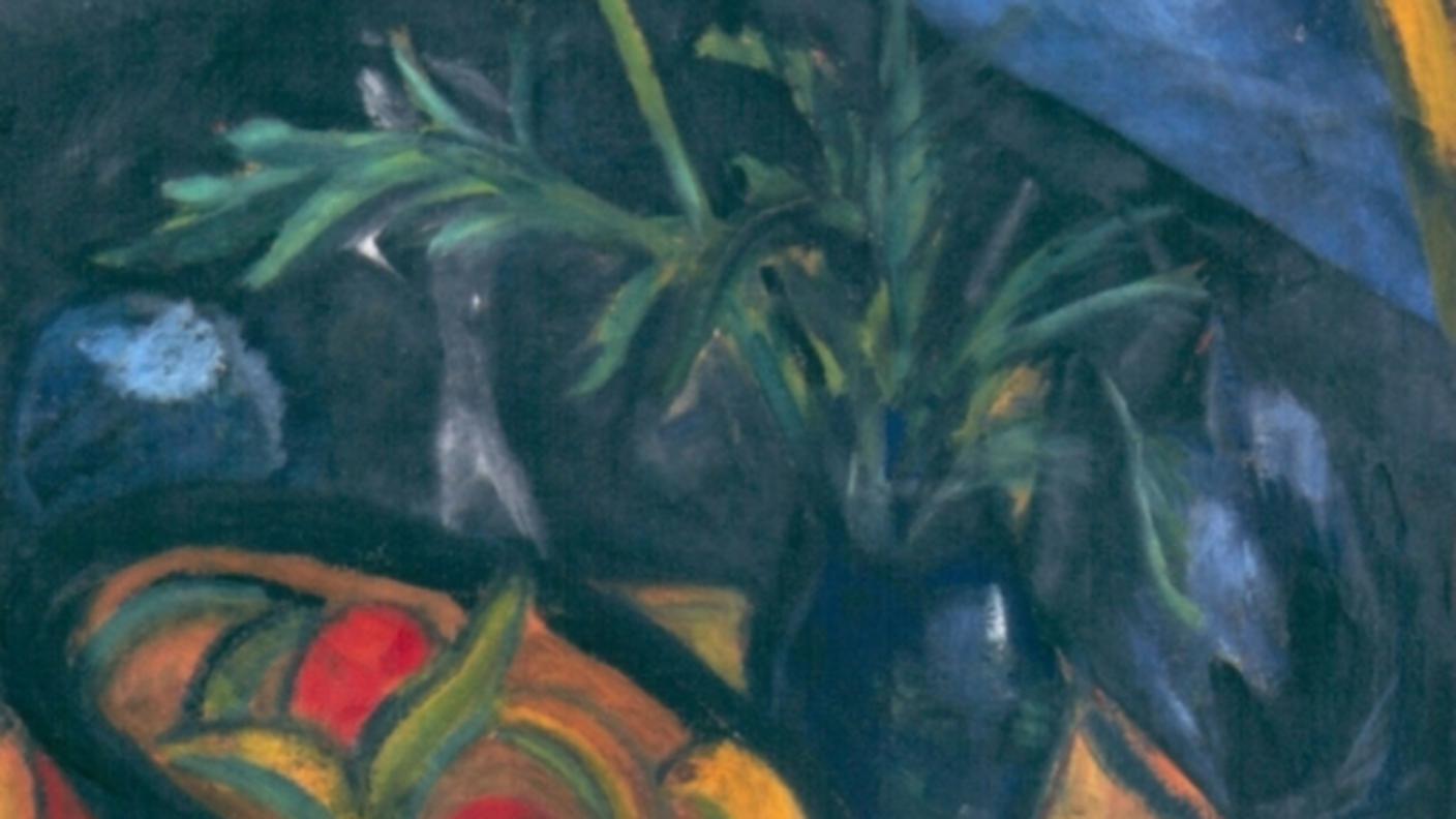 ''Natura morta'' di Erich Heckel