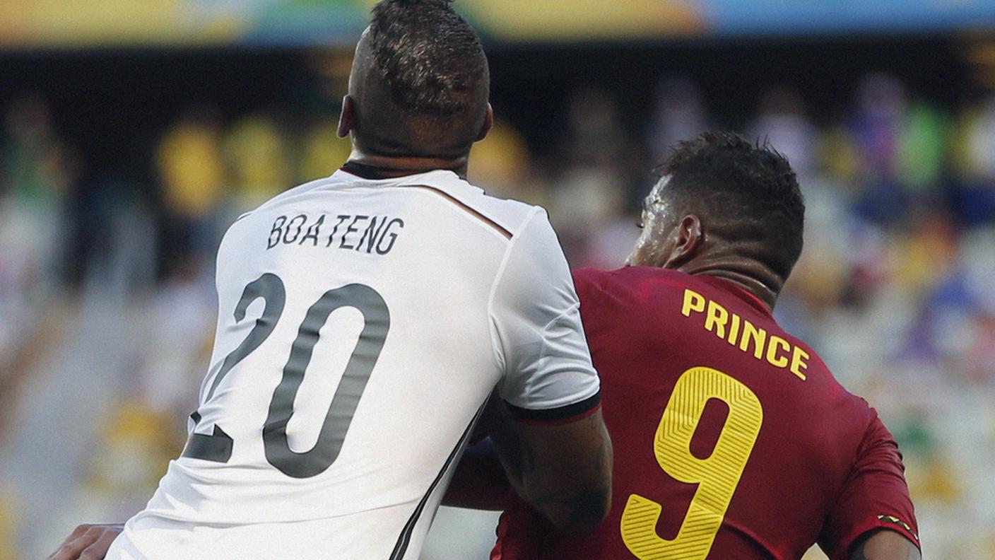 Il duello tra i due Boateng