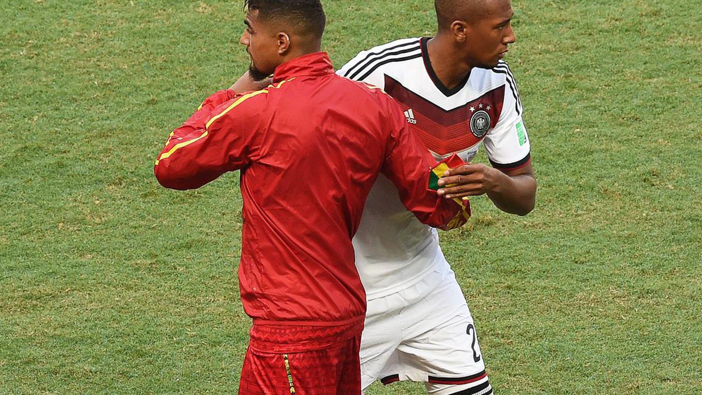 Il duello tra i due Boateng