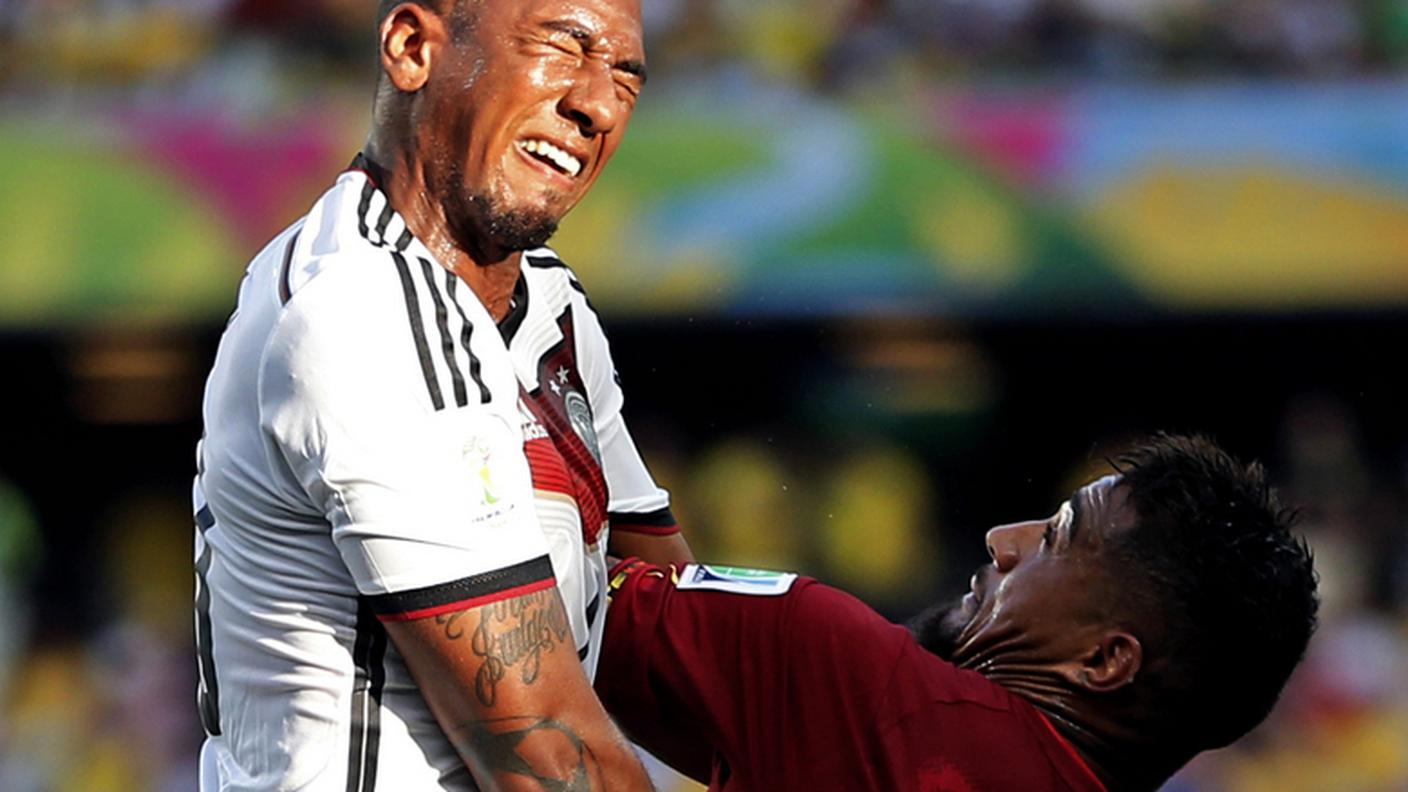 Il duello tra i due Boateng