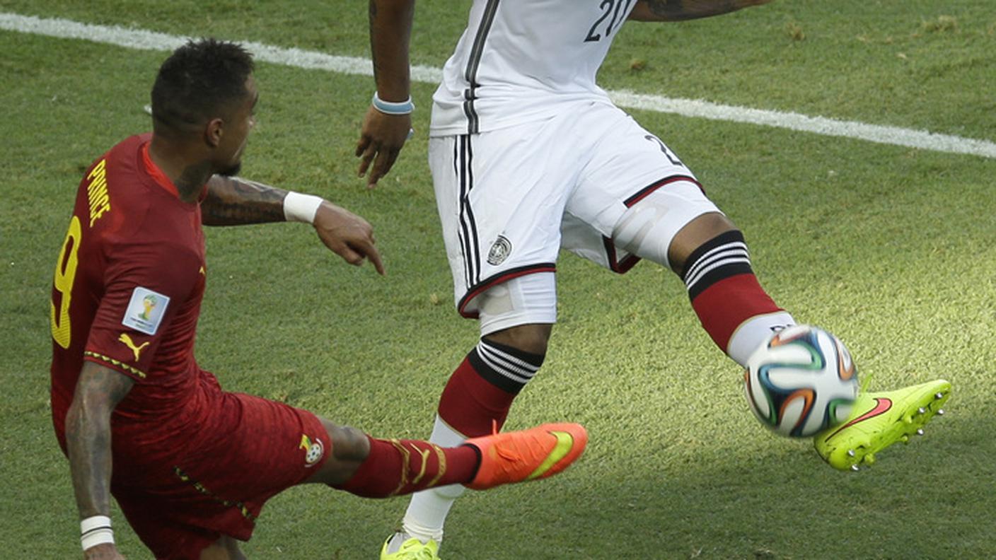 Il duello tra i due Boateng