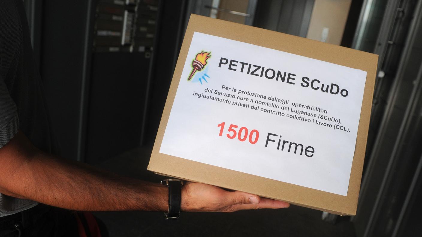 I formulari consegnati alla presidenza sezionale PLR