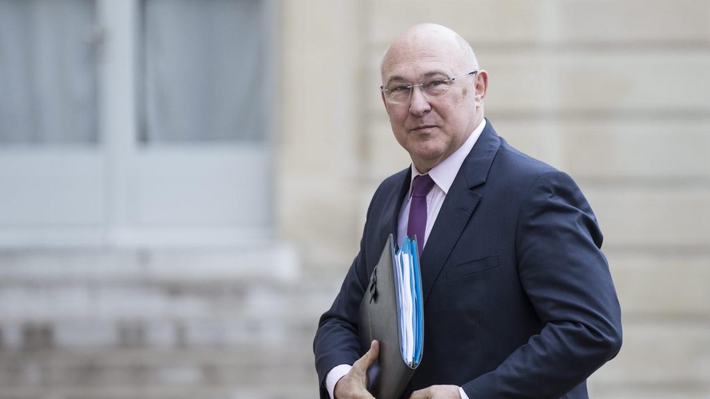 Il ministro delle finanze francese Michel Sapin