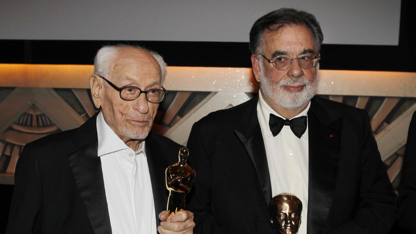 Con Francis Ford Coppola e l'Oscar alla carriera