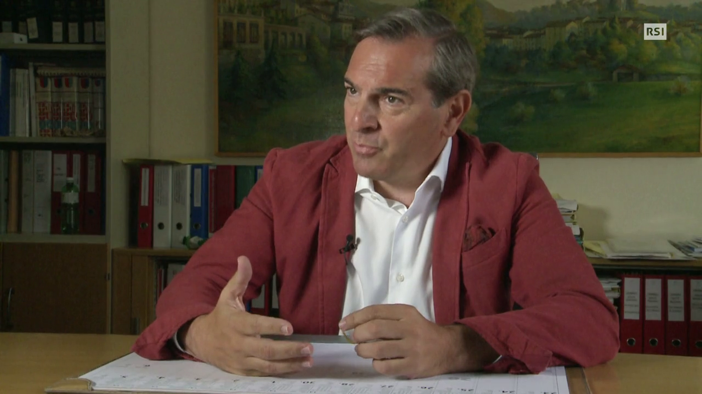 Carlo Croci, sindaco di Mendrisio - Il video