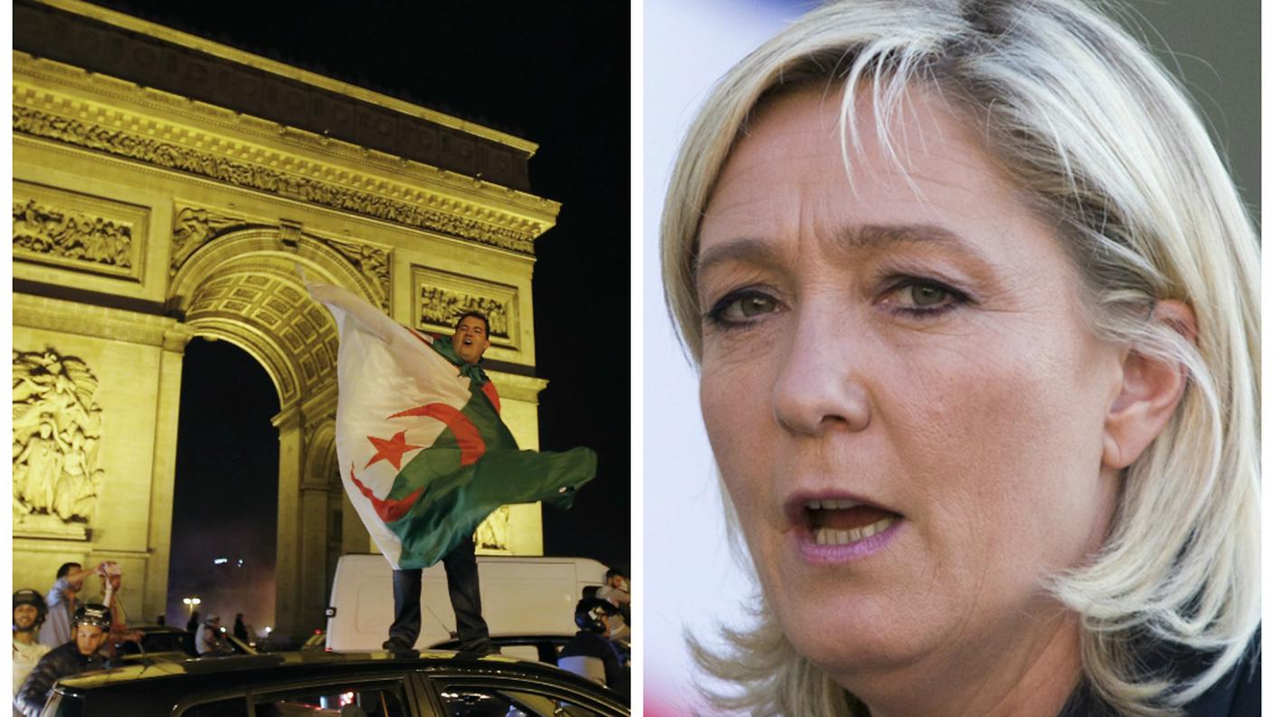 "O si è algerini o si è francesi", ha detto Marine Le Pen