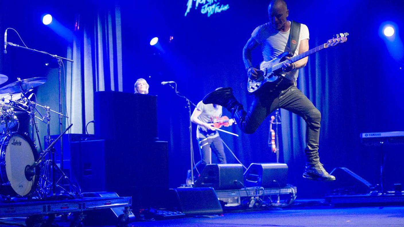 Sting non perde mai la verve