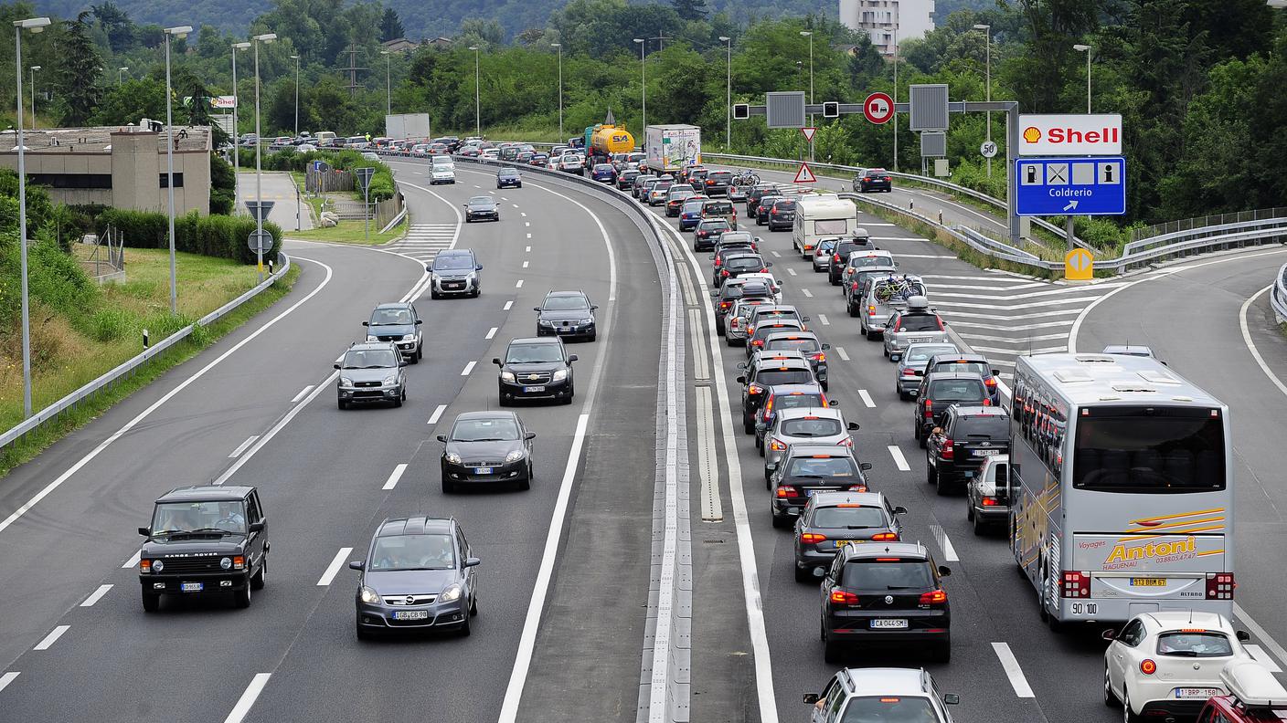 Code tutto sommato contenute per l'inizio della ferie Oltralpe