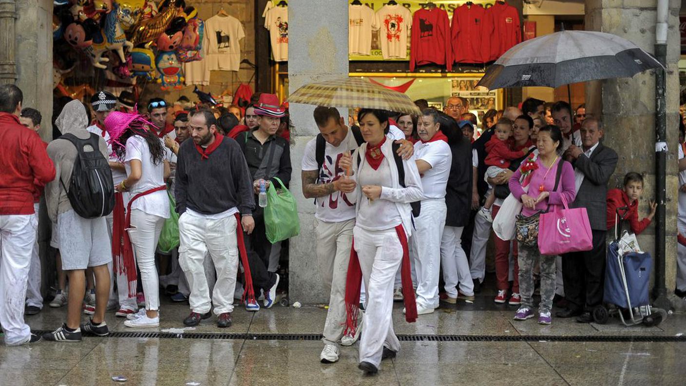 A Pamplona sono accorsi a migliaia