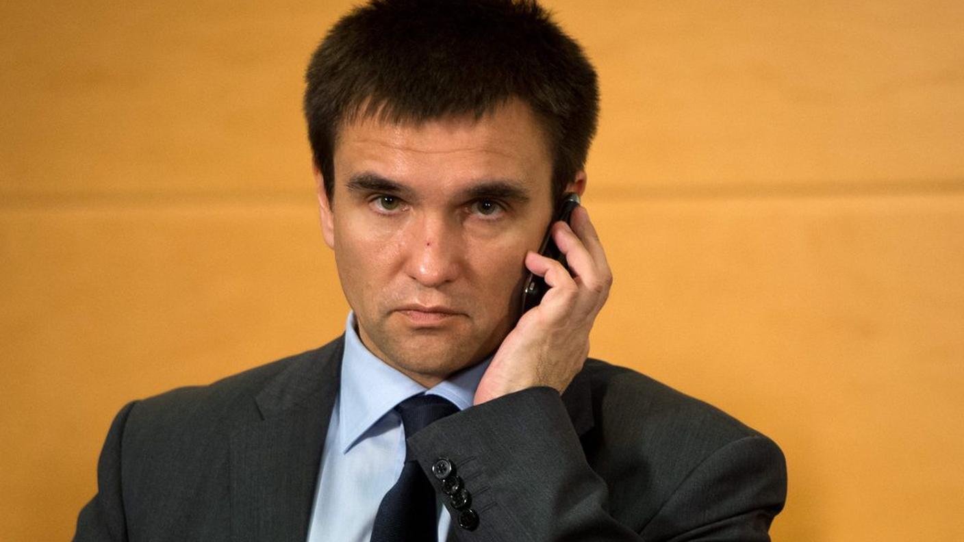 Il ministro degli esteri Klimkin