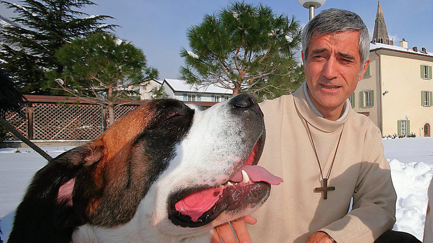 Lovey dirige al momento l'ospizio del Gran San Bernardo