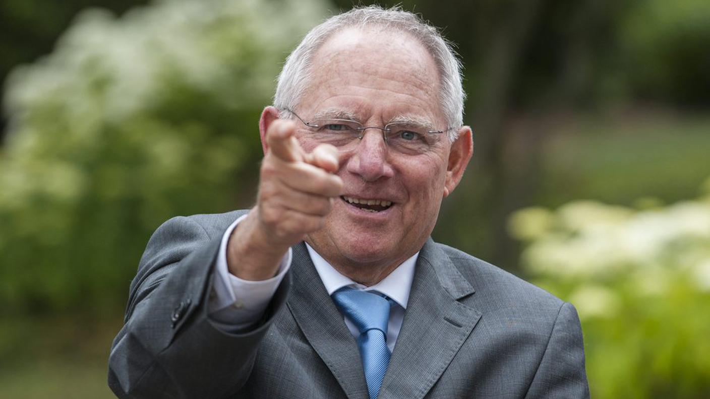 Schaeuble: "sul gesto americano si può solo piangere"
