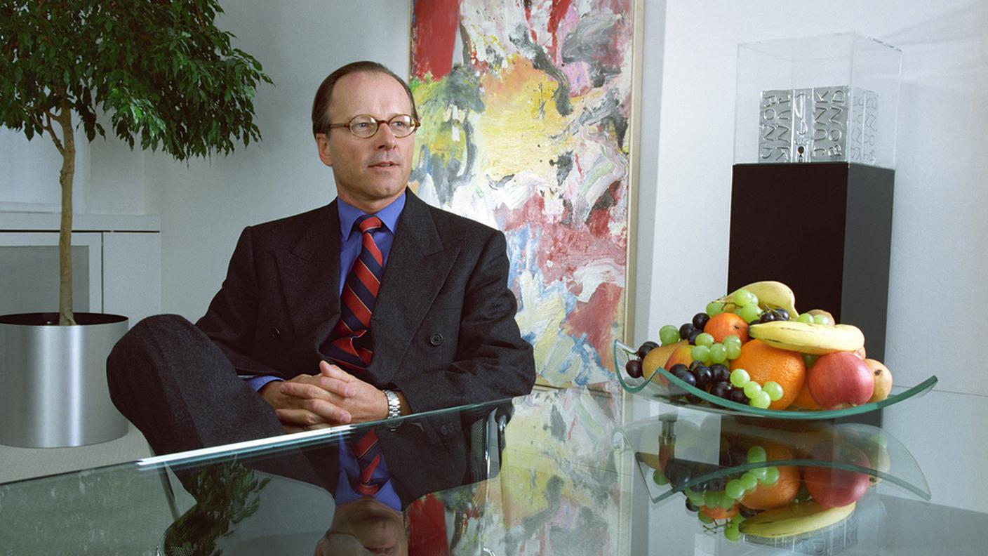 Schmidheiny in una foto d'archivio