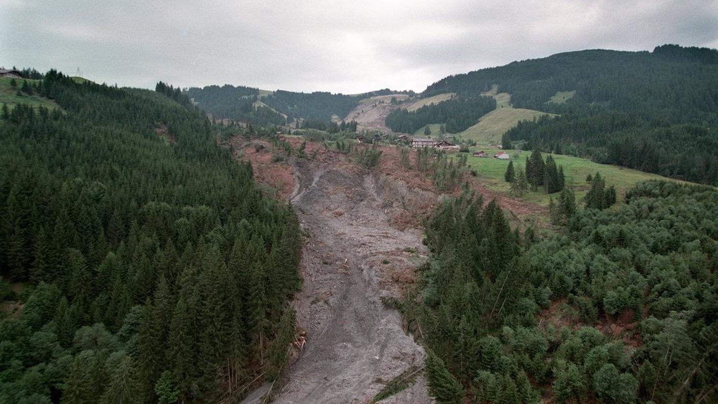 Una frana gigantesca