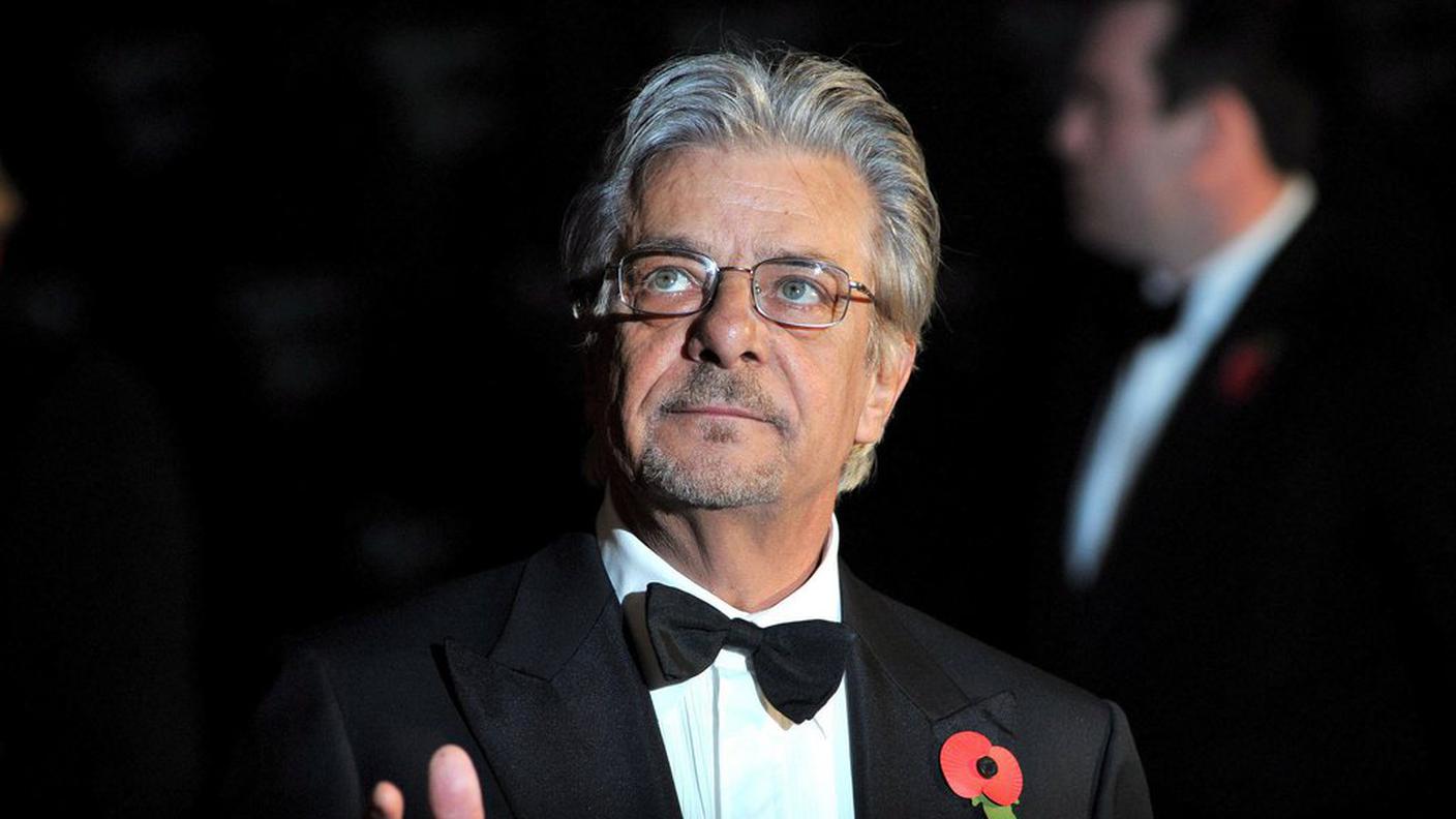 Giancarlo Giannini alla prima di ''Quantum of Solace'', in cui fu al fianco di James Bond