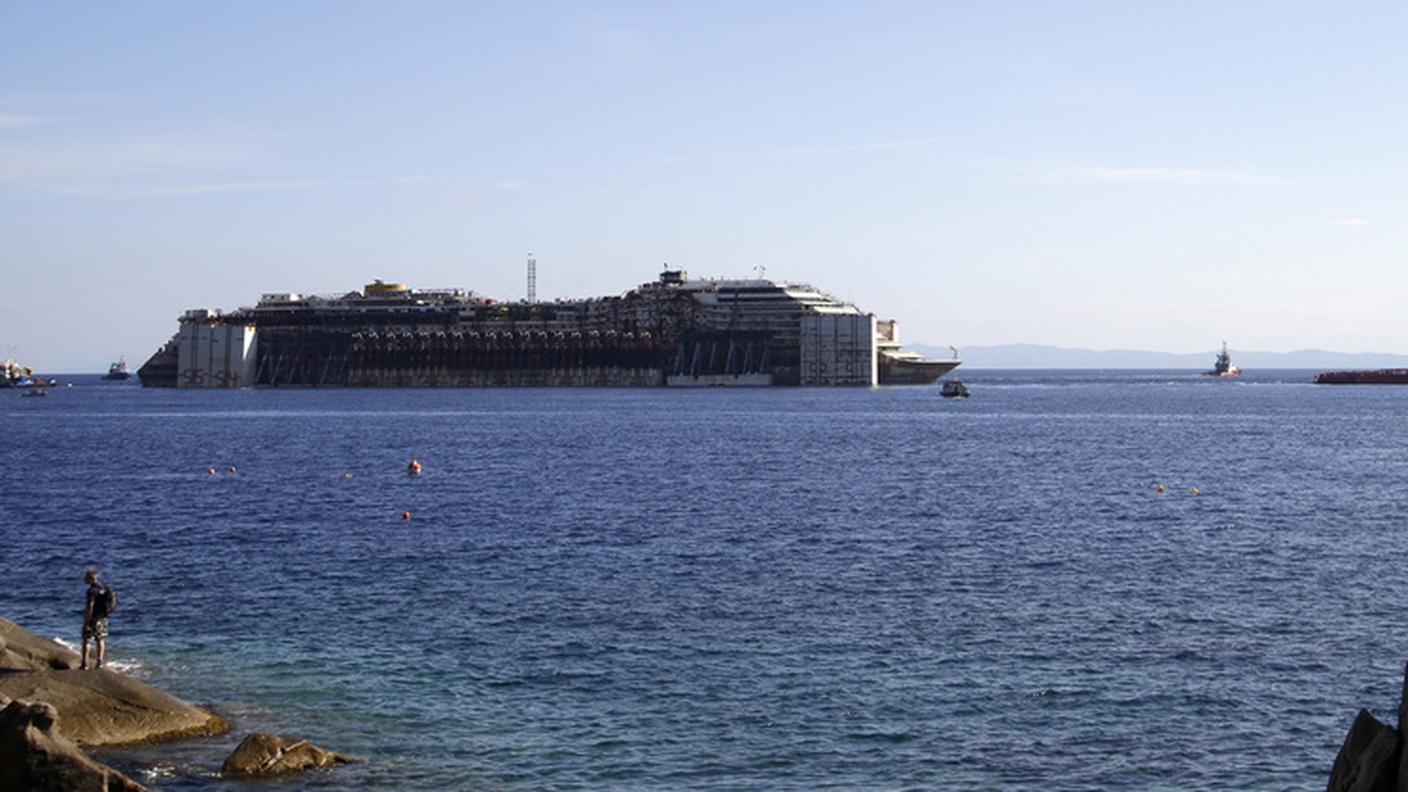 Iniziato l'ultimo viaggio della Costa Concordia