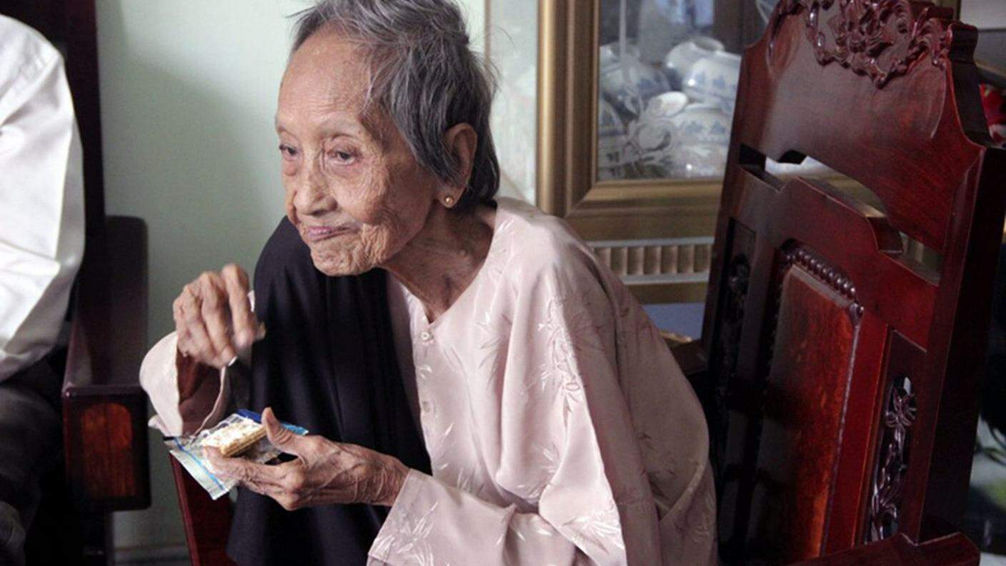 L'anziana vietnamita 
