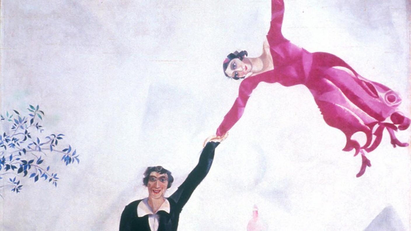 Marc Chagall, "Passeggiata"