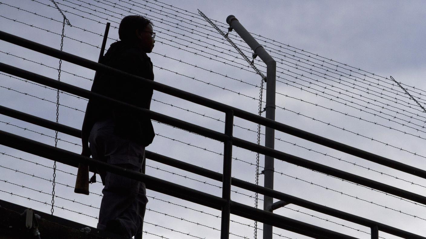 Una guardia di una prigione in Texas  