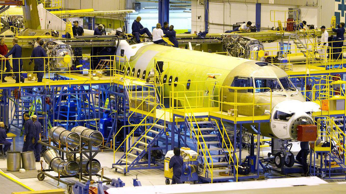 Concorrente di Boeing ed Airbus