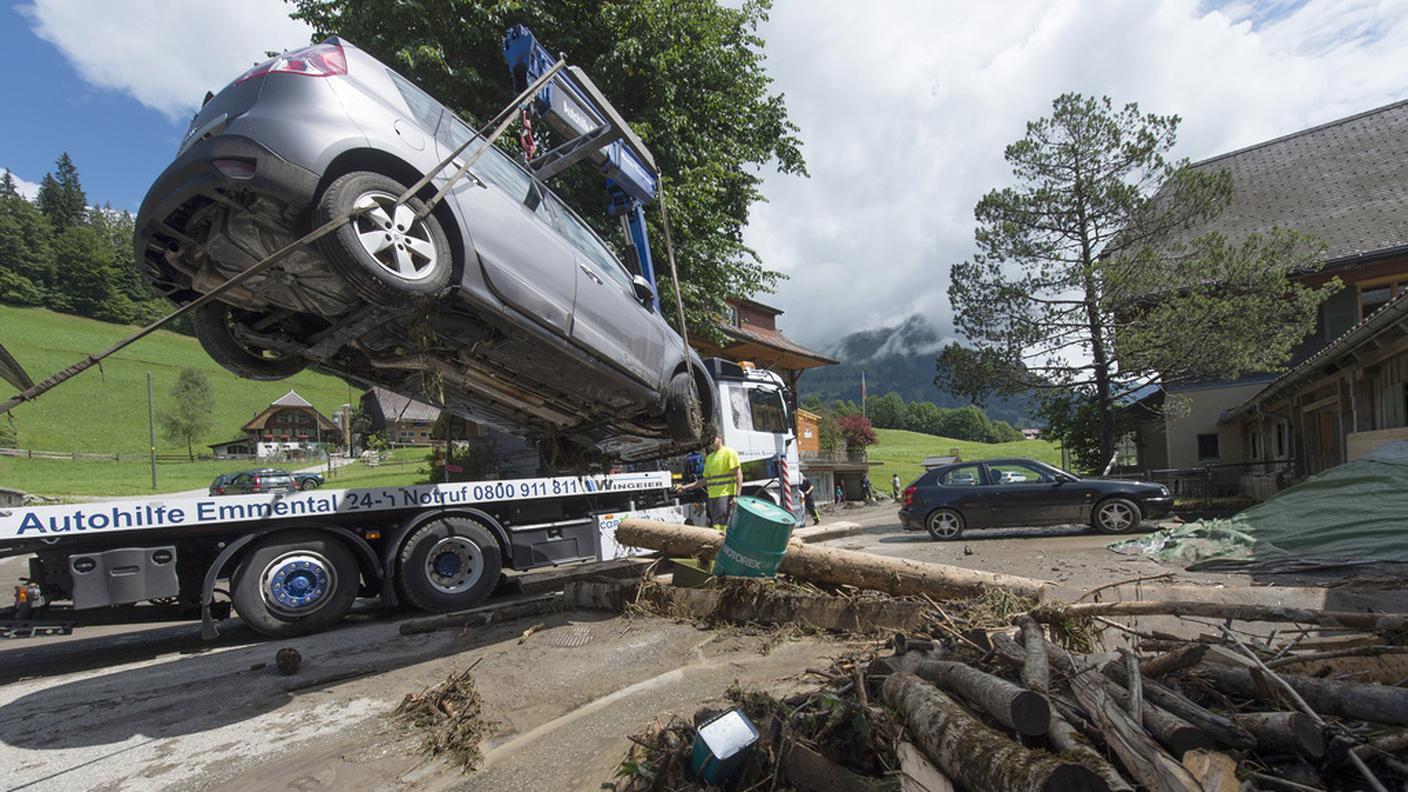 La piena ha attraversato Brumbach