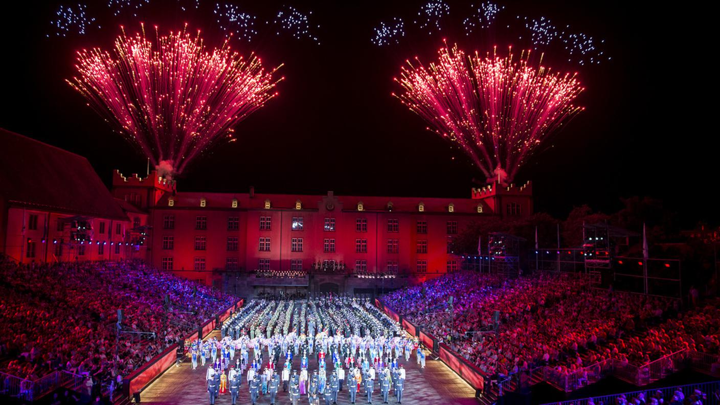 Finale con i fuochi d'artificio