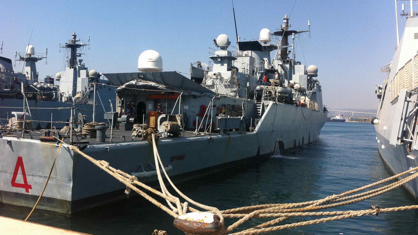 La nave "lo Sfinge"