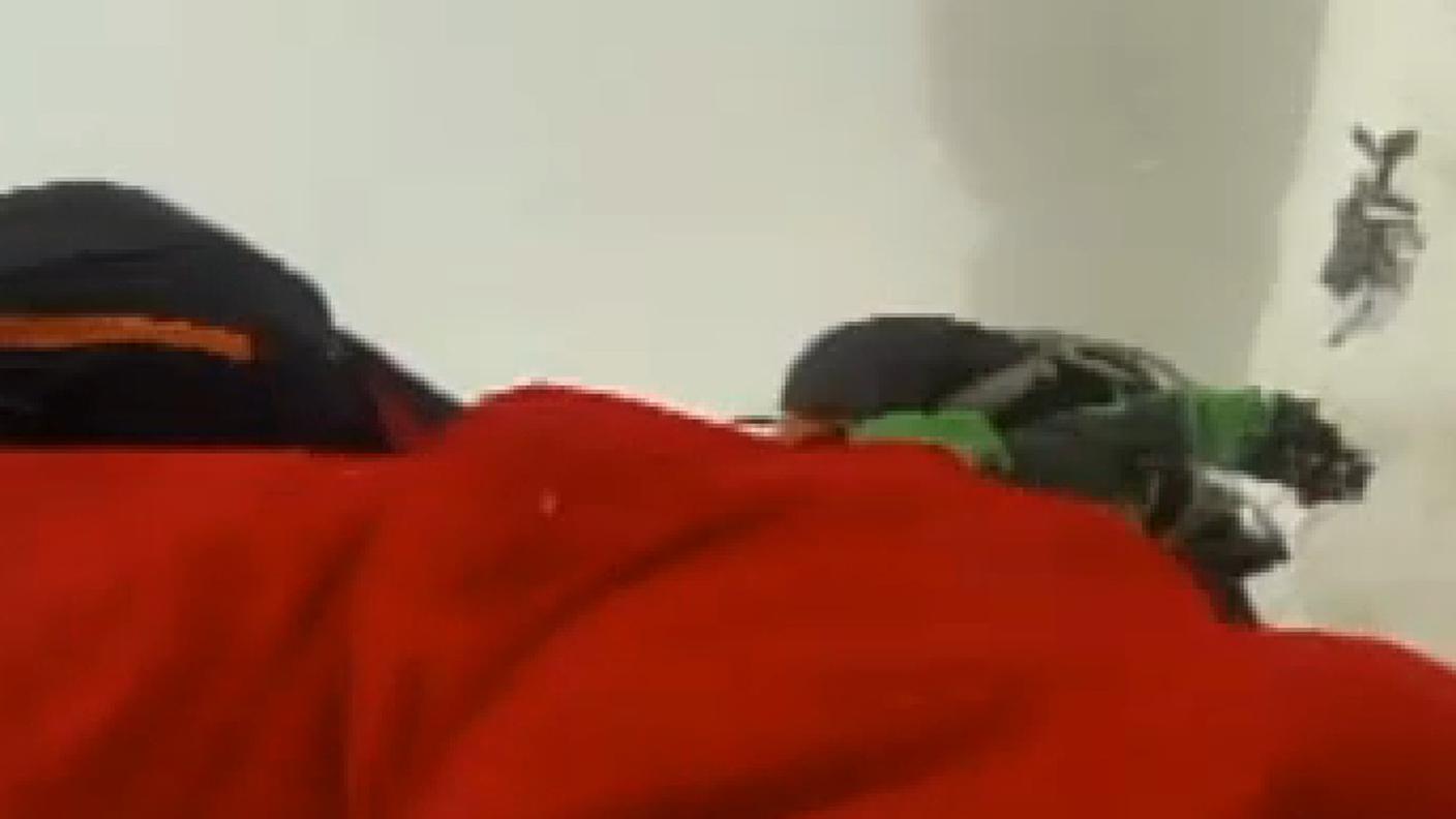 Quando vengono travolti dalla slavina