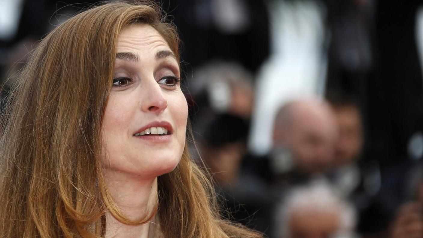 Julie Gayet in un'immagine scattata quest'anno al festival di Cannes