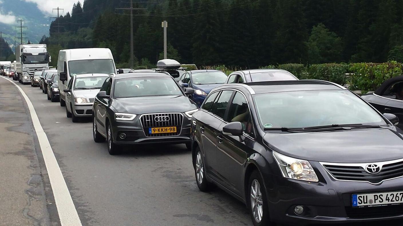 Traffico congestionato