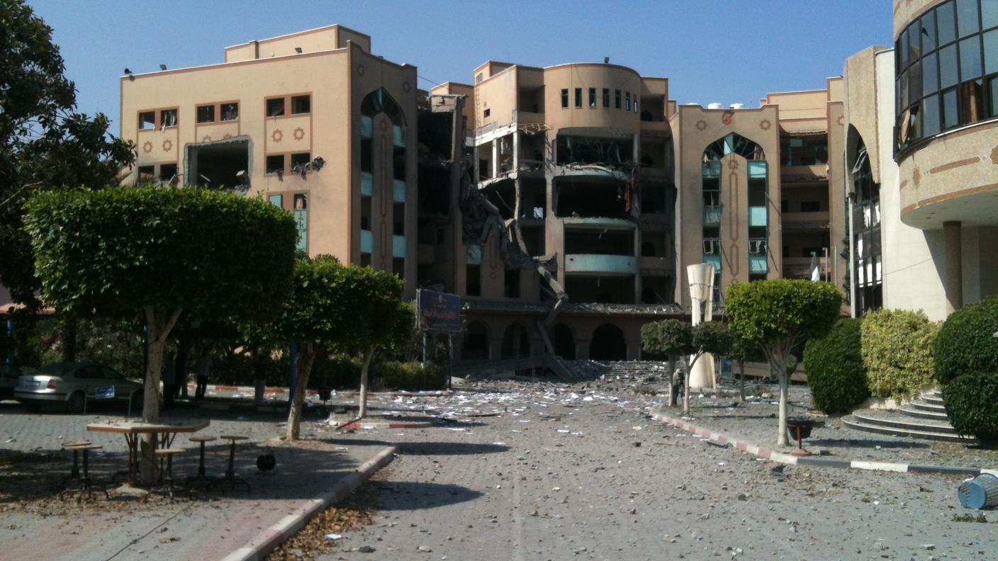 Le immagini scattate sabato a Gaza da Michele Giorgio, corrispondente RSI da Gaza