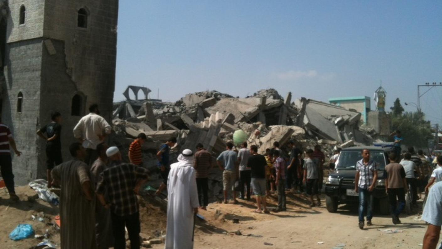 Le immagini scattate sabato a Gaza da Michele Giorgio, corrispondente RSI da Gaza