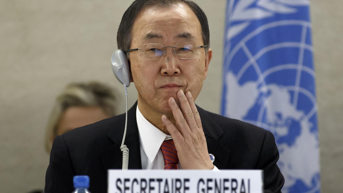 Il segretario generale Ban Ki-moon
