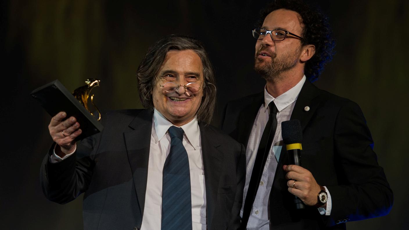 Léaud e Chatrian sul palco