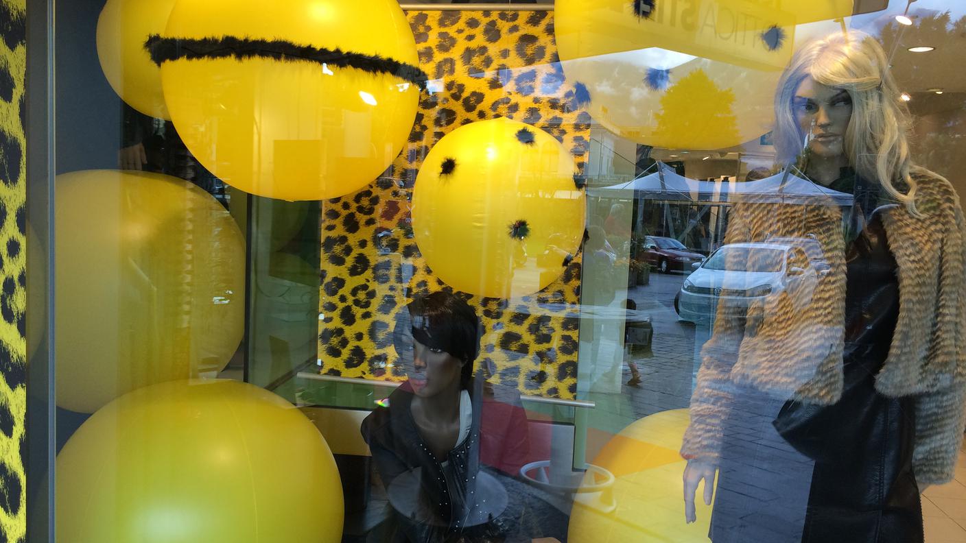 Girando per la città del leopardo