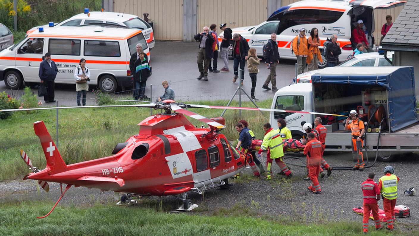 I feriti sono stati ricoverati in ospedali della zona
