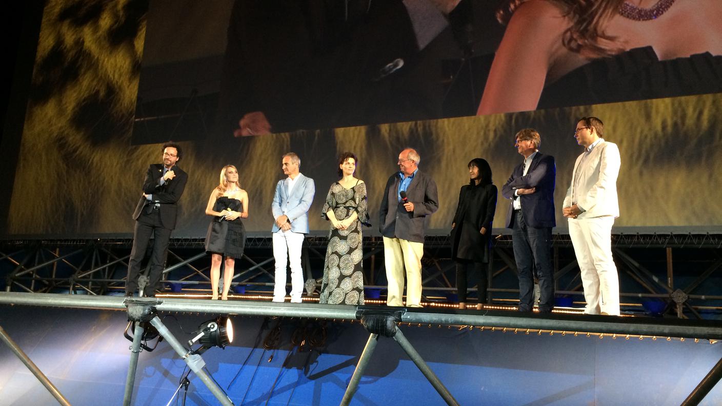 Parte del cast e della crew di ''Sils Maria''