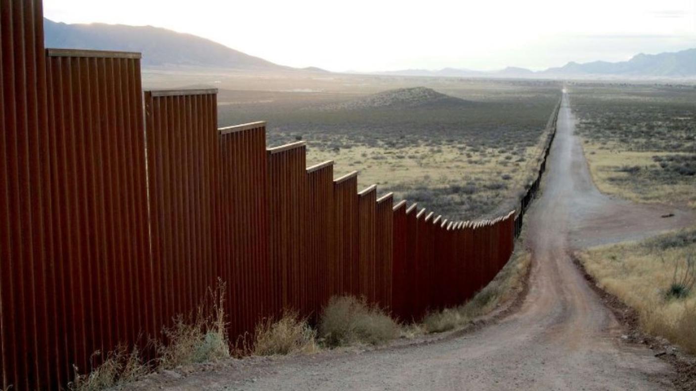 La barriera che separa Messico e USA