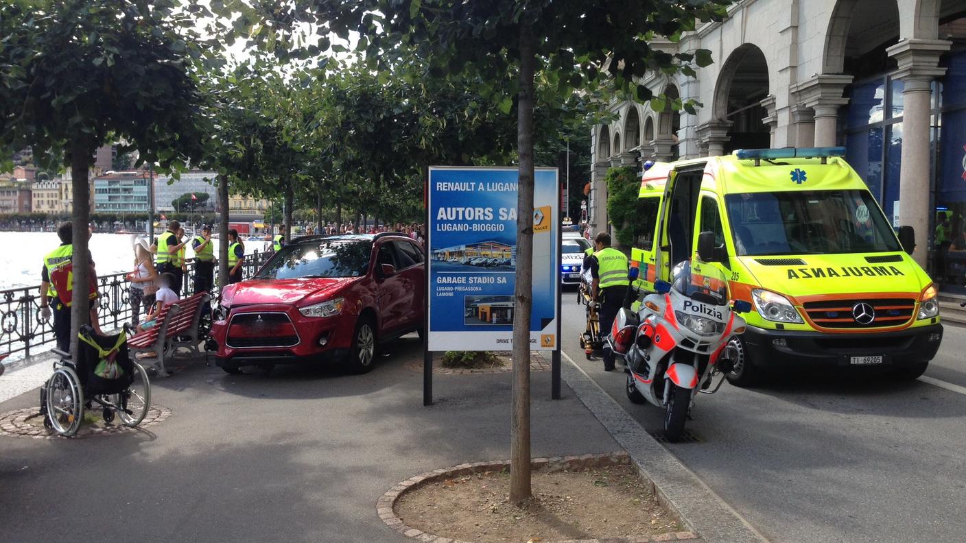 Il luogo dell'incidente
