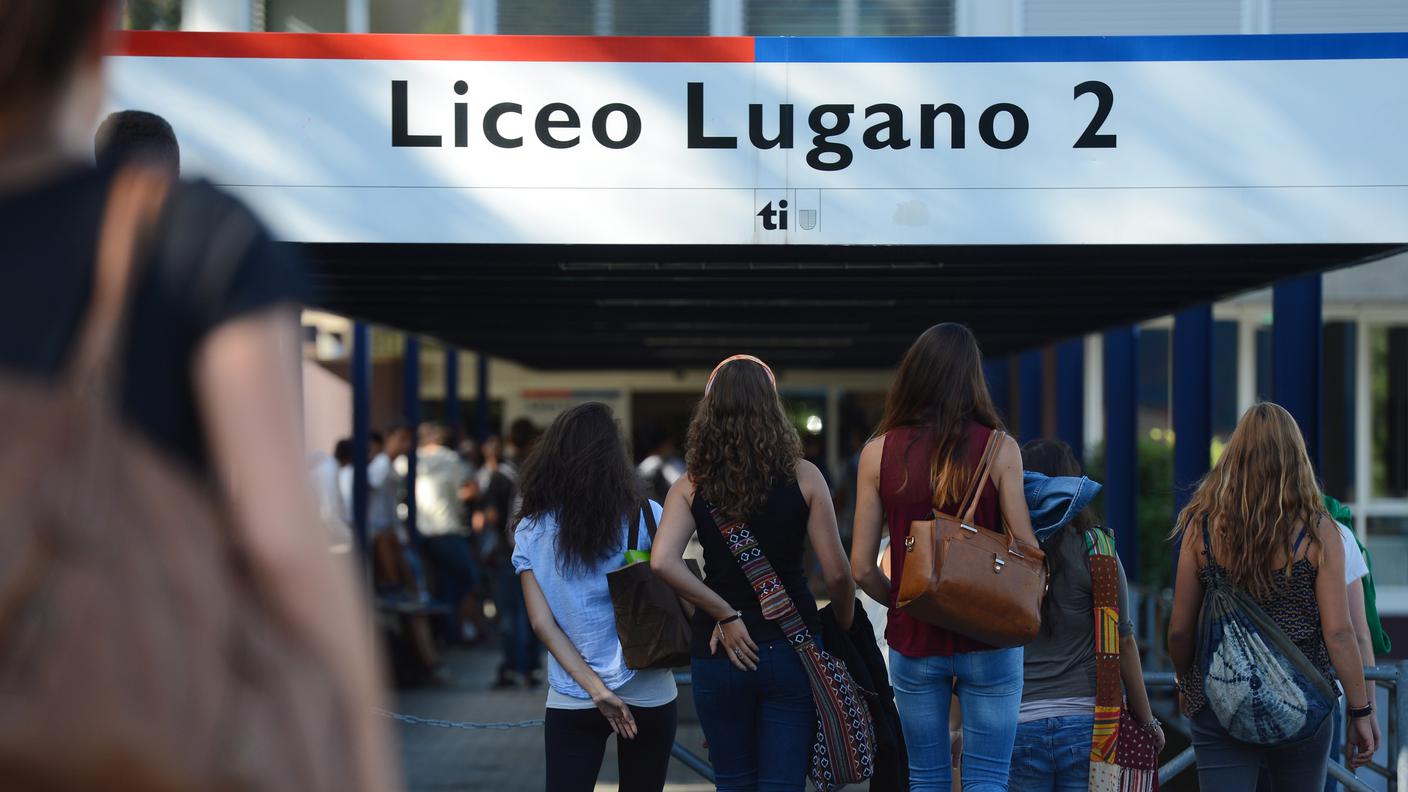 La sede del liceo di Savosa